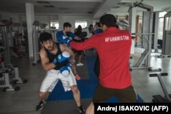 “If the Taliban find us, they will kill us,” said one of the Afghan boxers.