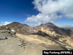 The southern peak of Mt. Aragats