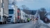 Protesters had jammed traffic at the Siret border crossing with Ukraine for the past 11 days, causing a 20-kilometer backup. 