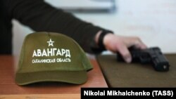 Россия. Сахалинская область. Слет по основам начальной военной подготовки (НВП) на базе учебно-методического комплекса "Авангард"