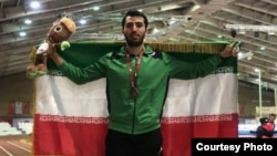 Yildirim as Sajjad Hashemi competing for Iran.