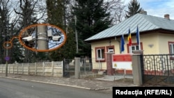 Hikvision cameras situated around a military unit in Romania. 