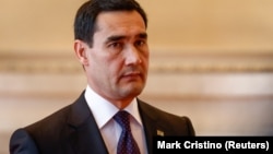 Turkmen President Serdar Berdymukhammedov 