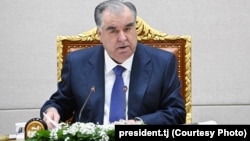 Tajik President Emomali Rahmon