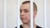 Nikita Zhuravel appears in a Grozny courtroom in late February. (file photo)