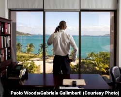 Neil M. Smith, the finance secretary of the British Virgin Islands, photographed in his office in Road Town, Tortola. The British Virgin Islands is home to some 800,000 registered companies.