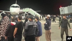 The violence occurred on October 29 when dozens of protesters, angry over the situation surrounding the current war between Israel and Hamas militants, broke through doors and barriers at Makhachkala airport.