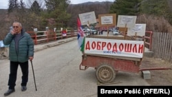 Residents of the village of Krivelj, 250 kilometers southeast of Belgrade, have been blocking the road leading to the mine since January 29.