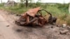 Human Remains Found Amid Ruins In Newly Liberated Ukrainian Village