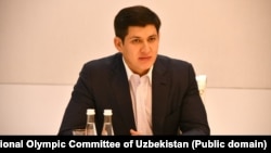 Uzbek President Shavkat Mirziyoev’s powerful son-in-law Otabek Umarov left Uzbekistan on November 23. (file photo)
