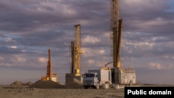 Kazatomprom's uranium project in the Turkistan region of Kazakhstan (file photo)