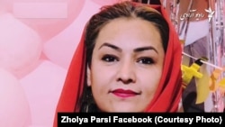 Zholya Parsi, a teacher from Kabul, founded the Spontaneous Movement of Afghan Women to protest the return of policies and practices against women's rights and fundamental freedoms following the Taliban’s return to power.