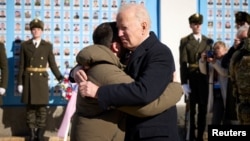 In Photos: Biden Visits Ukraine Days Ahead Of Invasion Anniversary