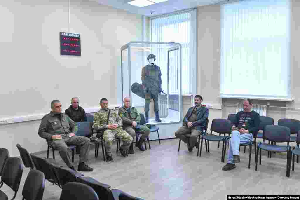 Men inside the Moscow military office. Russia&rsquo;s State Duma approved a law on April 10 giving digital conscription call-ups the same legal weight as papers being handed to draftees, making them effectively impossible to escape.