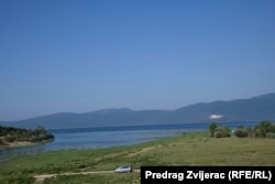 Wind turbines from the Chinese energy project overlook Busko Blato, an artificial lake some 30 kilometers south from Livno.