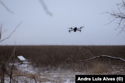 The steppes of southern Ukraine offer little protection to infantry and vehicles.