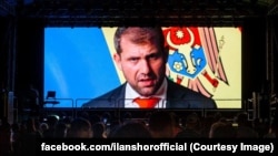 Ilan Shor, a fugitive former oligarch who has tried to influence Moldova's election (file photo)