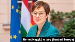 German Ambassador to Hungary Julia Gross (file photo)