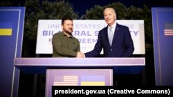 Zelenskiy and Biden signed a bilateral security agreement between the United States and Ukraine on the sidelines of a Group of Seven July 13-15 summit in Italy.