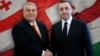 The visit by Hungarian Prime Minister Viktor Orban (left) to Georgia on October 11 and 12 was the latest step in his rapidly developing partnership with his Georgian counterpart, Irakli Gharibashvili (right).