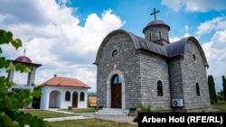 The restored Osojan church in August 2024