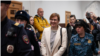 Lilia Chanysheva appears in court in Ufa in June 2023.