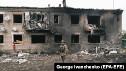 Vovchansk, a village in Ukraine's northern Kharkiv region, has been the site of the fiercest fighting in the latest Russian offensive. 