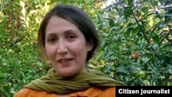 Iranian activist Sharifeh Mohammadi was sentenced to death in July. (file photo)