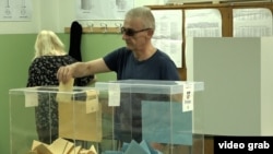 Voters cast ballots in Belgrade on June 2.