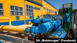 The gas network of Moldova's Moldovagaz energy concern (file photo)