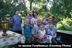 Valery Golubkin has a large family: four children and nine grandchildren.