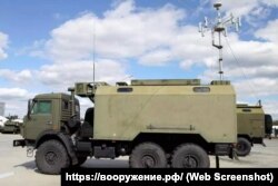 Российский комплекс радиоэлектронной борьбы «Поле-21». Скриншот с сайта https://вооружение.рф