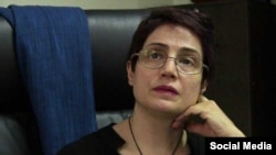 Iranian lawyer Nasrin Sotoudeh (file photo)