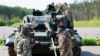 Soldiers participate in maintenance training on Leopard 1A5 tanks for Ukrainian soldiers, at the German Army's Bundeswehr base in Klietz, Germany, in May 2023.
