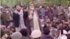 Residents of Badakhshan protest against Taliban brutality on May 3.