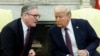 U.S. President Donald Trump meets British Prime Minister Keir Starmer, in Washington, D.C.