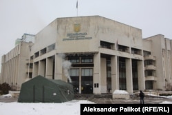 A newly established “point of invincibility" in Kyiv’s Troyeshchyna district.