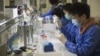 Lab technicians work at a BGI Group facility in Hong Kong.