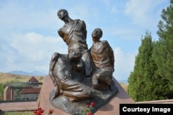 A memorial in Kyrgyzstan built on a mass grave of Stalin’s victims. (file photo)