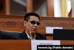 Kyrgyz member of parliament Dastan Bekeshev (file photo)