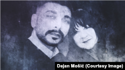 Dejan Mosic and his mother, Desanka