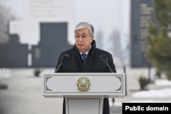 Kazakh President Qasym-Zhomart Toqaev (file photo)