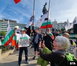 The Bulgarian anti-NATO and pro-Russian Revival Party organized protests in Sofia and Varna on May 11, 2022, calling for the resignation of Kiril Petkov and his government.