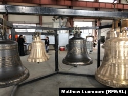 Bells from the Anisimov foundry destined for the Armed Forces Cathedral