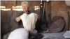 Armenia - Knarik Torosian makes lavash, an Armenian flatbread recognized by UNESCO, in her outdoor oven - screen grab