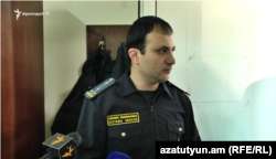 Armenian customs officer Hayk Martirosian