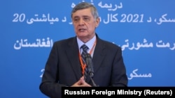 Russia's presidential envoy to Afghanistan, Zamir Kabulov (file photo)