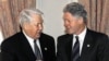 The newly declassified documents seem to confirm that U.S. President Bill Clinton (right) and his Russian counterpart Boris Yeltsin enjoyed a very cordial relationship. 