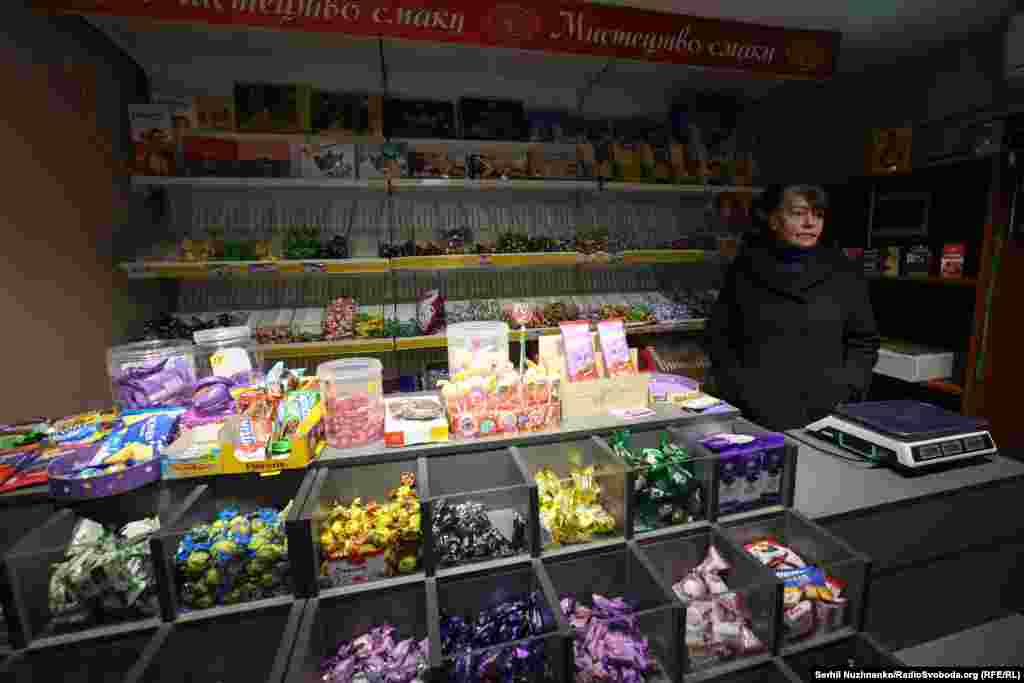 Many shops here are closed and apparently abandoned. Svitlana Yaroslavovna (pictured) operates one that is still open, selling sweets, milk and sausage. &ldquo;When it&rsquo;s quiet, I get nervous. It feels like maybe the military are surrendering us. I hope they don&rsquo;t,&rdquo; she confides after making us coffee. &ldquo;Because [the nearby settlements of] Novohrodivka and Selydove were both surrendered very quickly even though there were fortifications there. I&rsquo;m not a soldier, but I wish they hadn&rsquo;t allowed them to fall.&quot;&nbsp;