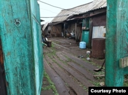 The family home in Seryodkina. Russian conscripts often come from the poorer, more remote regions of Russia.